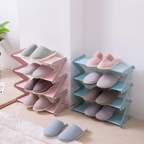 Multi-layers Shoe Rack Organizer Stand Rack Solid Shelves room Modern Shoe Living Multi-functional Bedroom Storage Organizer