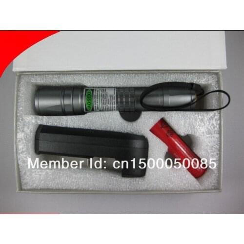 AAA High power Military 500W 500000M 532nm Green Laser Pointer Flashlight light Burning match Burn Cigarettes Pop Ballon Hunting