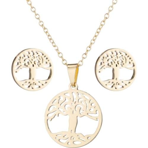 Stainless steel chain necklace women punk stly 2020 jewelry on the neck pendent neck chains for women gold color accesories