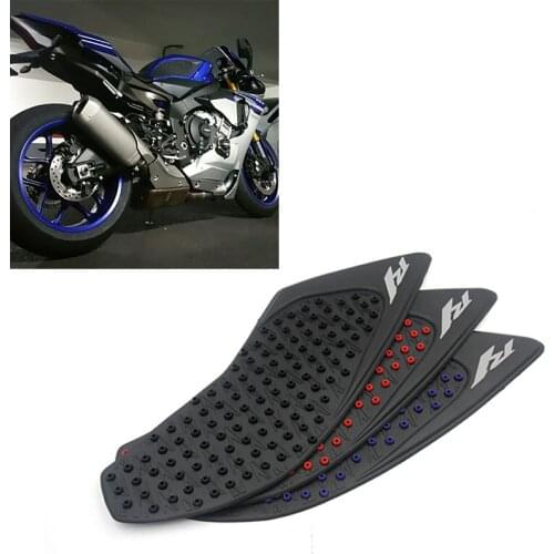 For Yamaha YZF-R1 15-16 R1 Motorcycle Anti slip Tank Pad 3M Side Gas Knee Grip Traction Pads Protector Stickers