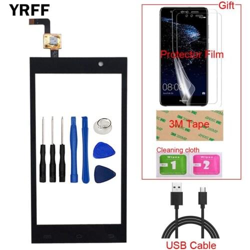 4.5" Mobile TouchScreen Touch Screen For Micromax A104 Touch Screen Capacitive Sensor Glass Panel Digitizer Repair Tools + Gift