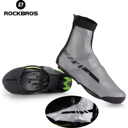 Cycling Shoes Cover Waterproof Rode Bike MTB Bicycle Shoe Cover Professional Windproof Overshoes Reflective Protector Shoe Cover