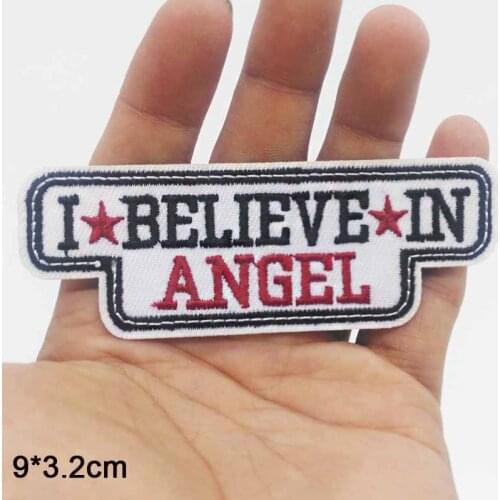 Letters Iron On Patch Embroidered Clothes Patch For Clothing Clothes Stickers Apparel Accessories