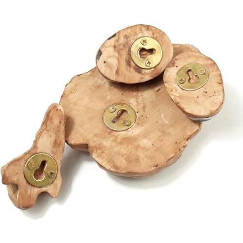 Amusing Resin Easter Tree Trunk Decoration Hanging Tree Old man Face Garden Decoration Wall Decor