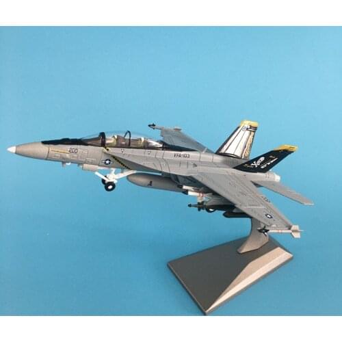1/100 Military Model Toys F/A-18 Fighter Diecast Metal Plane Aircraft airplane Model Toy For Collectio