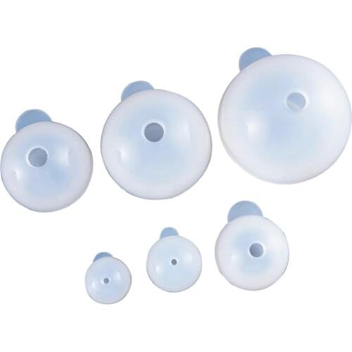 1pcs 20-50mm Crystal Round Ball Silicone Molds 3D Universe Ball Pendant Epoxy Resin Mould For DIY Jewelry Making Tools Supplies