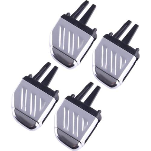 4Pcs/Set Car Front AC Air Vent Outlet Tab Clips Repair Kits Fit For Land Rover Freelander 2 Replacement