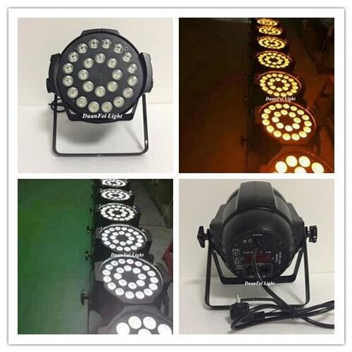 40Pieces/Lot Par64 24x15w Rgbwa Led Par 5in1 Stage Dmx Washing Spot Up Light