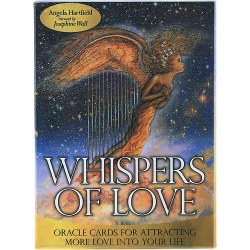 44 Pcs Oracle Tarot whisper of love Oracle Cards Board Deck Games Palying Cards For Party Game