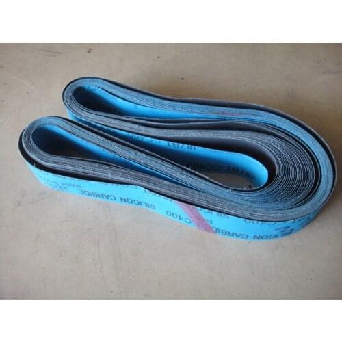 NEW 50pcs Silicon carbide 2000*50MM Soft cloth sand belt Polishing Abrasive Sanding Belt FOR Belt machine Custom product