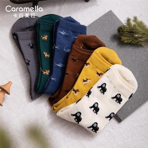 Мужские смешные носки CARAMELLA China At AliExpress