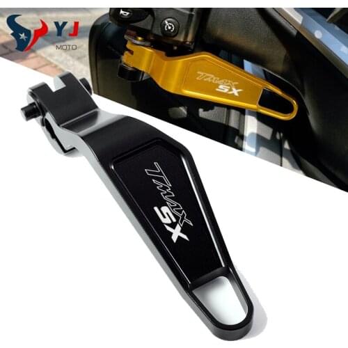 For Yamaha Tmax530 TMAX 530 DX/SX 2017-2019 High Quality New Motorcycle CNC Accessories Parking Brake Lever With Logo TMAX DX SX
