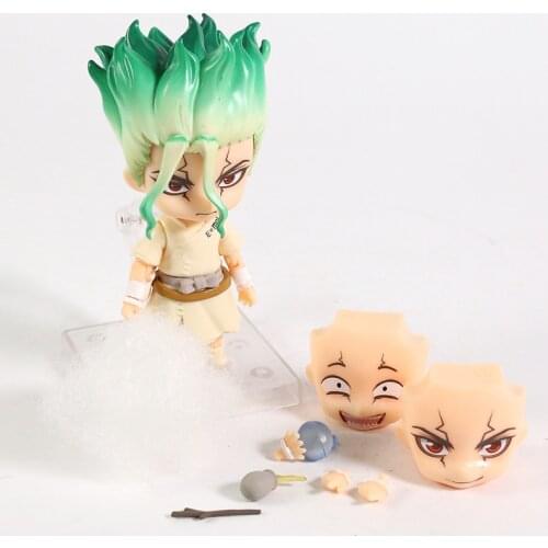 Dr. STONE Senku Ishigami 1262 Action Figure Toy Brinquedos Figurine Q Doll