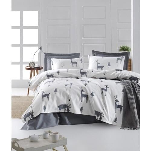 Enlora 100 Natural Cotton Pique Cover Single Personality Goodtime White