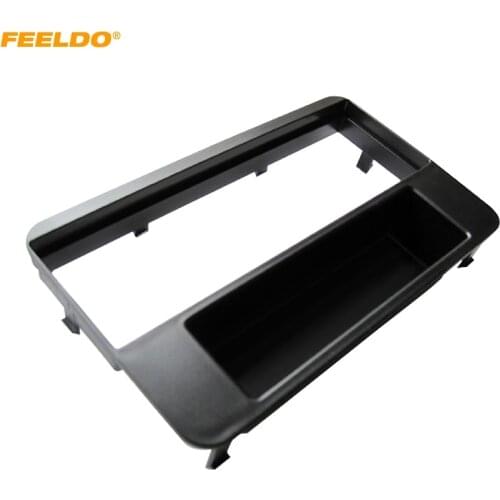 FEELDO Car 1DIN Fascia frame for ALFA ROMEO 159/Brera/Spider Stereo CD Radio Trim Panel Mounting Installation Frame Adapter Kits
