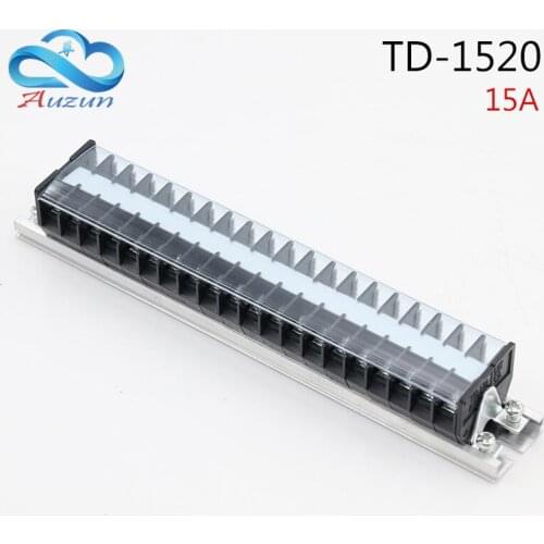 TD-1520 rail terminal block combination terminal block 20-position terminal block 15A660V