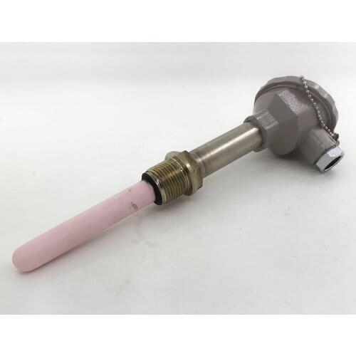 FTARP06 K type 200mm total probe length 100mm insert length M27*2mm thread fixed armor connection thermocouple