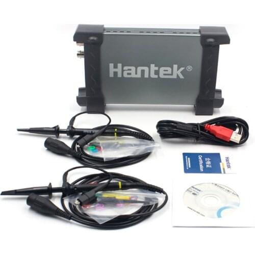 Hantek 6022BE Digital Oscilloscope Portable PC USB Oscilloscoop 2 Channels 20Mhz/50Mhz/80Mhz Handheld Osciloscopio Tester Tools