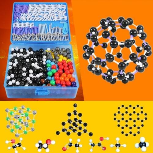 J3111-T 784 pcs/lot Molecular Model Set Kit-General And Organic Chemistry For School Lab Teaching Research