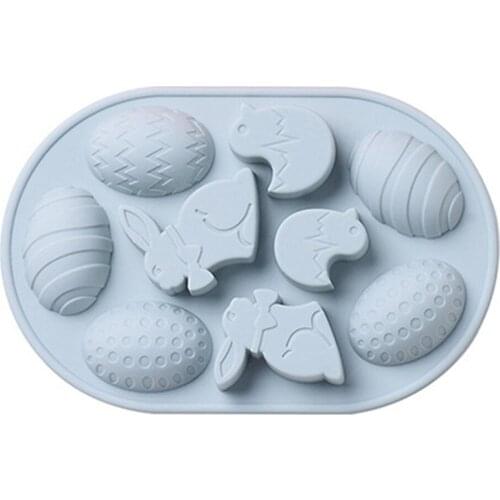 Cake Ice Tray Rabbit silicone mold Baking DIY Silicone Cartoon Duck Cavity Mold Kitchen Pastry Baking Tool