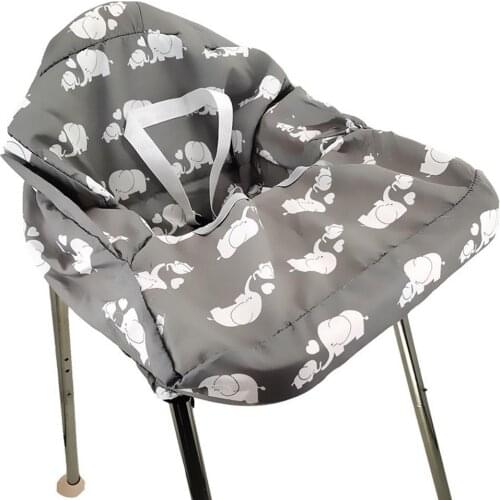 Hot Simple&Portable 2-in-1 Trolley Cover/Highchair Cover For Infant Chair Cart Seat Cover Reusable Tote Children Carriage Cover