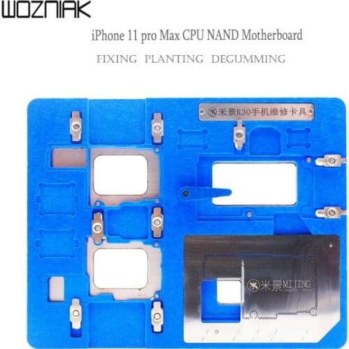 Mijing K30 Phone Soldering Fixture Motherboard Repair Jig for iPhone 11 pro Max CPU NAND Chips Reballing Soldering Repair Tools