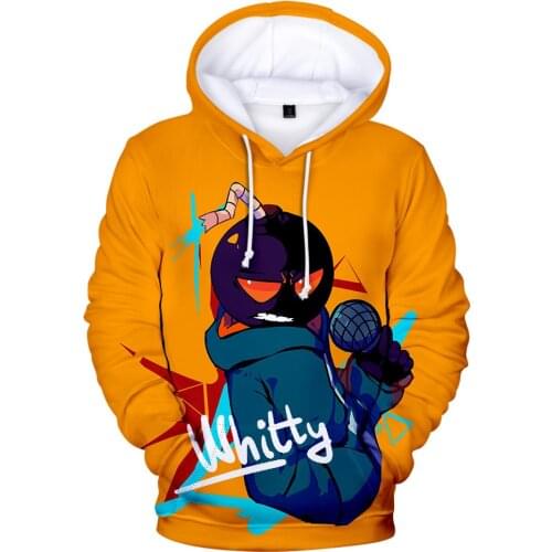 Game New Friday Night Funkin Men Women Hoodies Sweatshirt Harajuku Whitty 3D Pullovers Fashion Autumn Clothing Y2K Kids Clothes