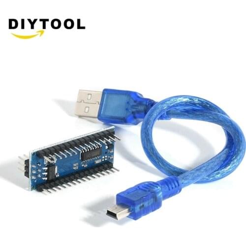 CH340G USB Nano V3.0 ATmega328P 5V 16M Micro-Controller Board For Arduino&Cable