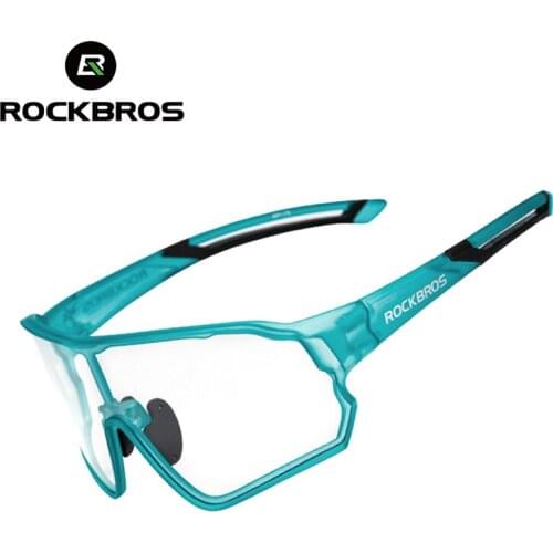 ROCKBROS Cycling Sunglasses Photochromic Bicycle Sports Glasses Men Women UV400 MTB Road Bike Goggles Ultralight Outdoor Eyewear