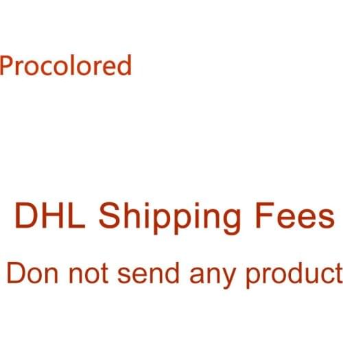 DHL shipping cost,don not send any product