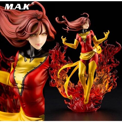 In stock 24cm X-Police flaming Phenix 1/7 Finished Figure Gift for collection