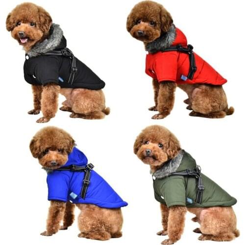Winter Pet Warm Down Jacket For Dogs Puppy Pet Clothes Waterproof Coat For Small Medium Dogs Chihuahua Bulldog French Clothing