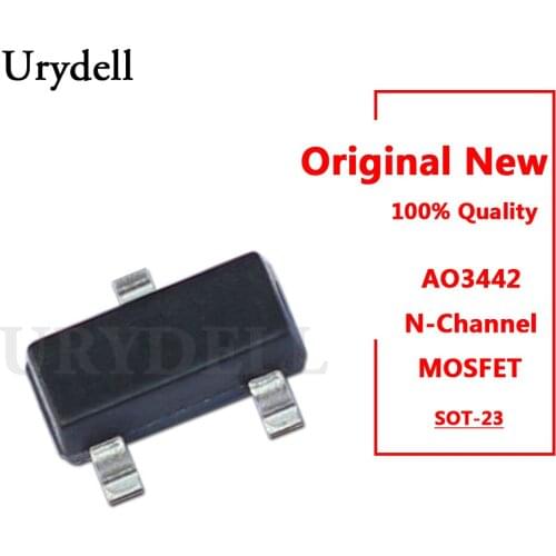 10pcs AO3442 N-Channel MOSFET SOT-23 New and Original