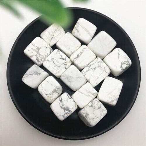 100g 10-30mm White Turquoise Gravel Bulk Turquoise White Crush Crystal Fish Tank Natural Stones and Minerals