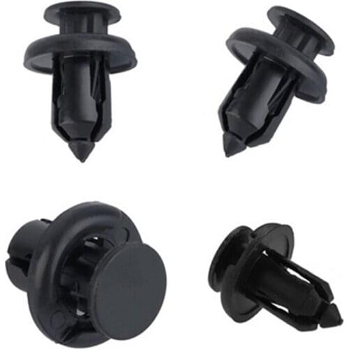 Auto Plastic Bumper Fastener Rivet Retainer Push Type Engine Cover Fastener Fender Car Door Trim Panel Clip