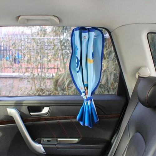Car Shade Car Cover Cartoon Rear Side Window Curtain For Baby Visor Children Heat Car Shield Kid Sunshade