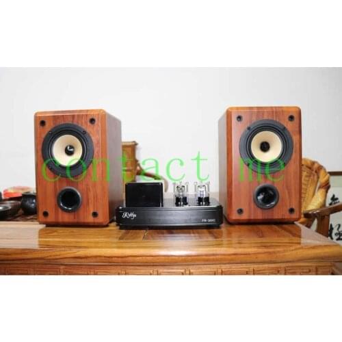 RFTLYS Bluetooth U Disk Headphone Fever Combo Audio, hifi tube amplifier + a pair of speakers. Built-in 4.0 Bluetooth