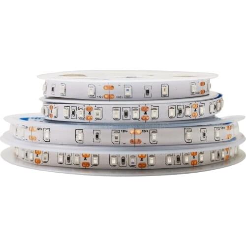 5m DC 12V SMD 2835 UV Purple Flexible LED Strip Light 60LED/M IP20 Non-waterproof / IP65 Waterpoof Flexible LED Stripe Rope