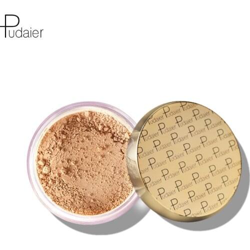 Pudaier mineral matt pearlescent loose powder highlight cosmetic powder concealer fixed makeup powder