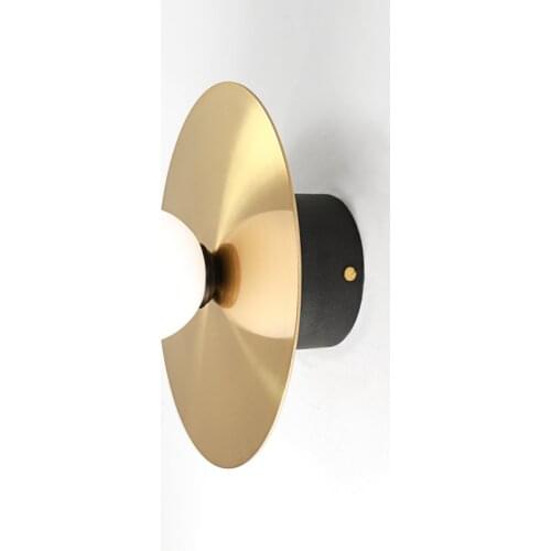 Nordic Living Room Bedroom Wall Lights Simple Gold LED Wall Lamps for Modern Bedside Sconces Corridor Lights Loft Led Luminaria