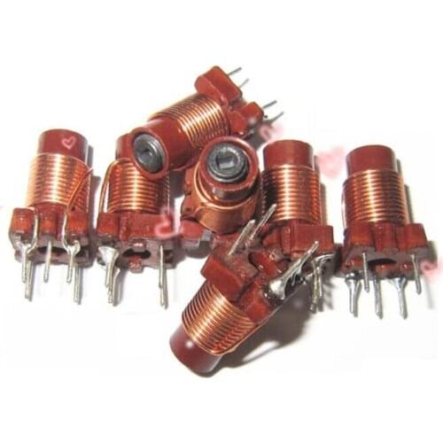 Adjustable Inductance High Frequency Wound Inductor Core Trim Inductors Coil 12T 0.6uh-1.7uh X100