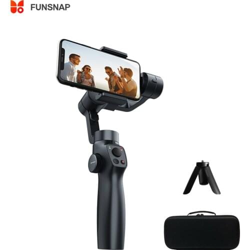 Funsnap Capture2S 3-Axis Handheld Phone Gimbal Stabilizer Focus Pull&Zoom mobile gimbal for tiktok video or youtobe Vlog live