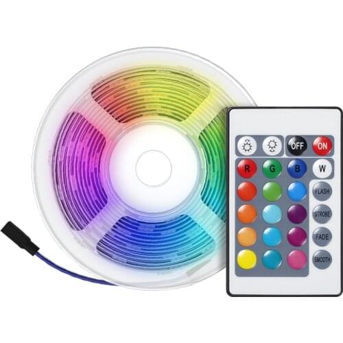 Smart Led Strip Light with RGB Controller, Colorful light for Home Decoration, APP Control through Broadlink Hub and App