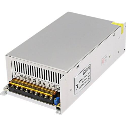 DuoWeiSi 3D Printer Parts 12V 40A 500W power supply for LED equipment monitoring security camera switching power supply