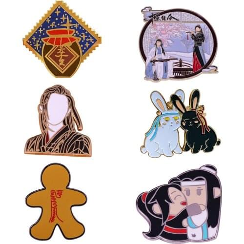 K2790 Hard Enamel Pin Gay Brooch Bag Clothes Lapel Pin Button Badge Cartoon Animal Jewelry Gift for Best Friends