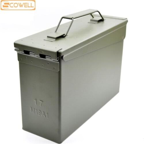 30% Off 30 Cal Metal Ammo Can Military and Army M19A1 All-Metal Box for Long Term Storage by Solid Tactical Bullet box Ammo Case