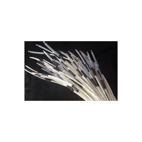 Free Ship 50pcs/lot NTC Single-ended Glass Sealed Thermistor Temperature Sensor 3d Printer 100k 3950 1% 1M 200C NTC Sensor