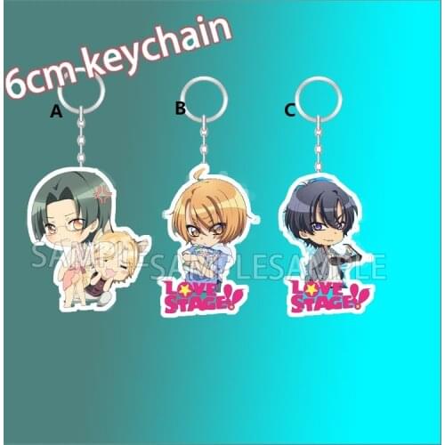 Love stage Sena Izumi Ichijou Ryouma yaoi Anime Acrylic Keychain Strap Figure