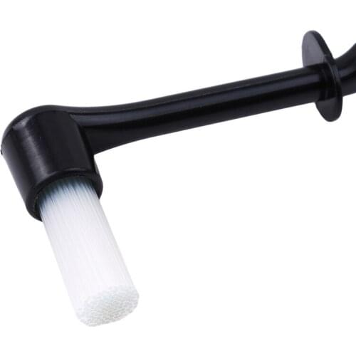 Black Nylon Coffee Machine Brush Espresso Grinder Machine Group Head Kitchen Cleaning Brush Bristle Spoon Home Appliance Parts