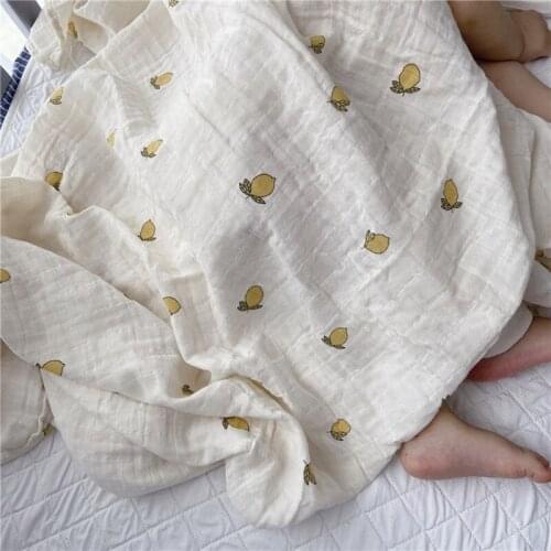 Baby Infant Blanket Swaddle Newborn Soft Organic Gauze Wrap Bath Towel Bedding GXMB